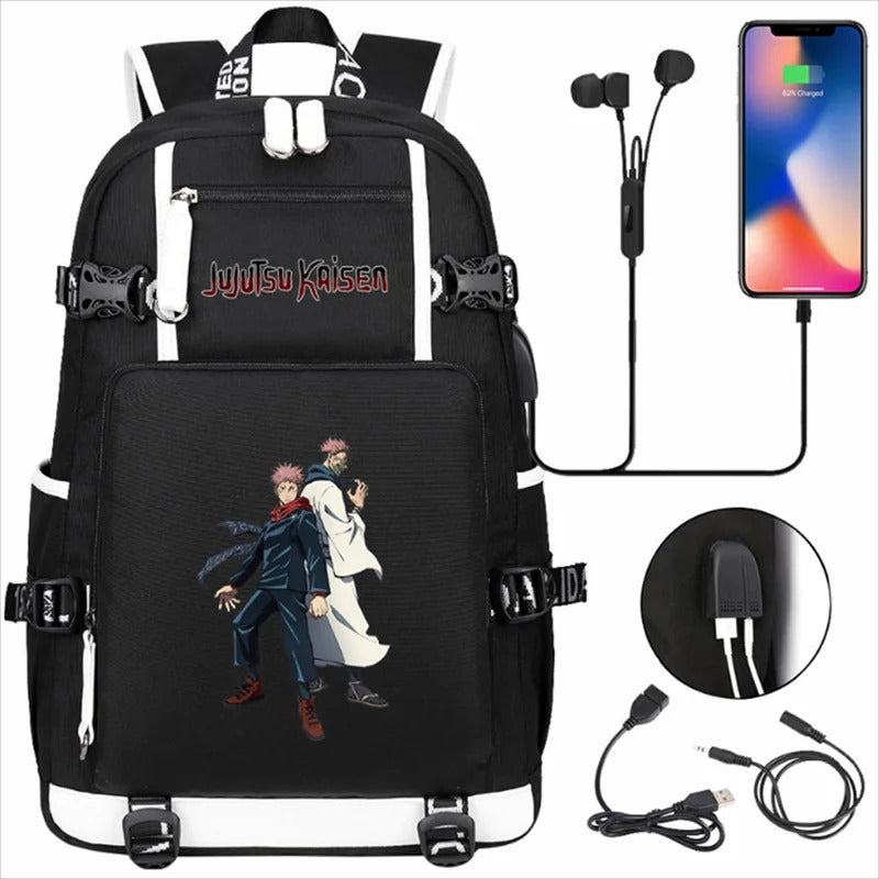Anime Jujutsu Kaisen School Backpack