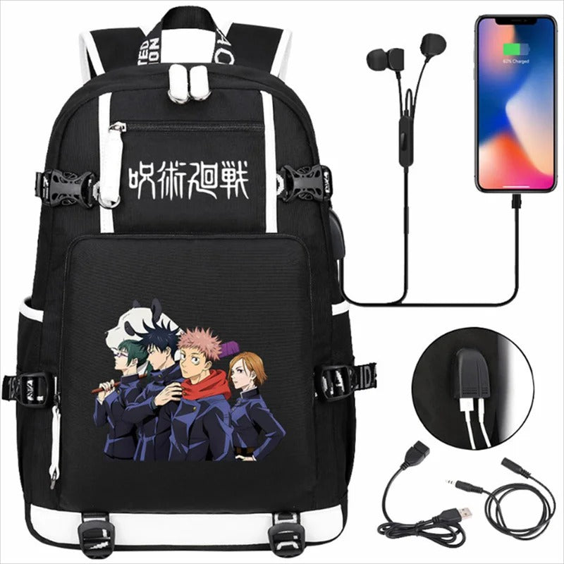 Anime Jujutsu Kaisen School Backpack