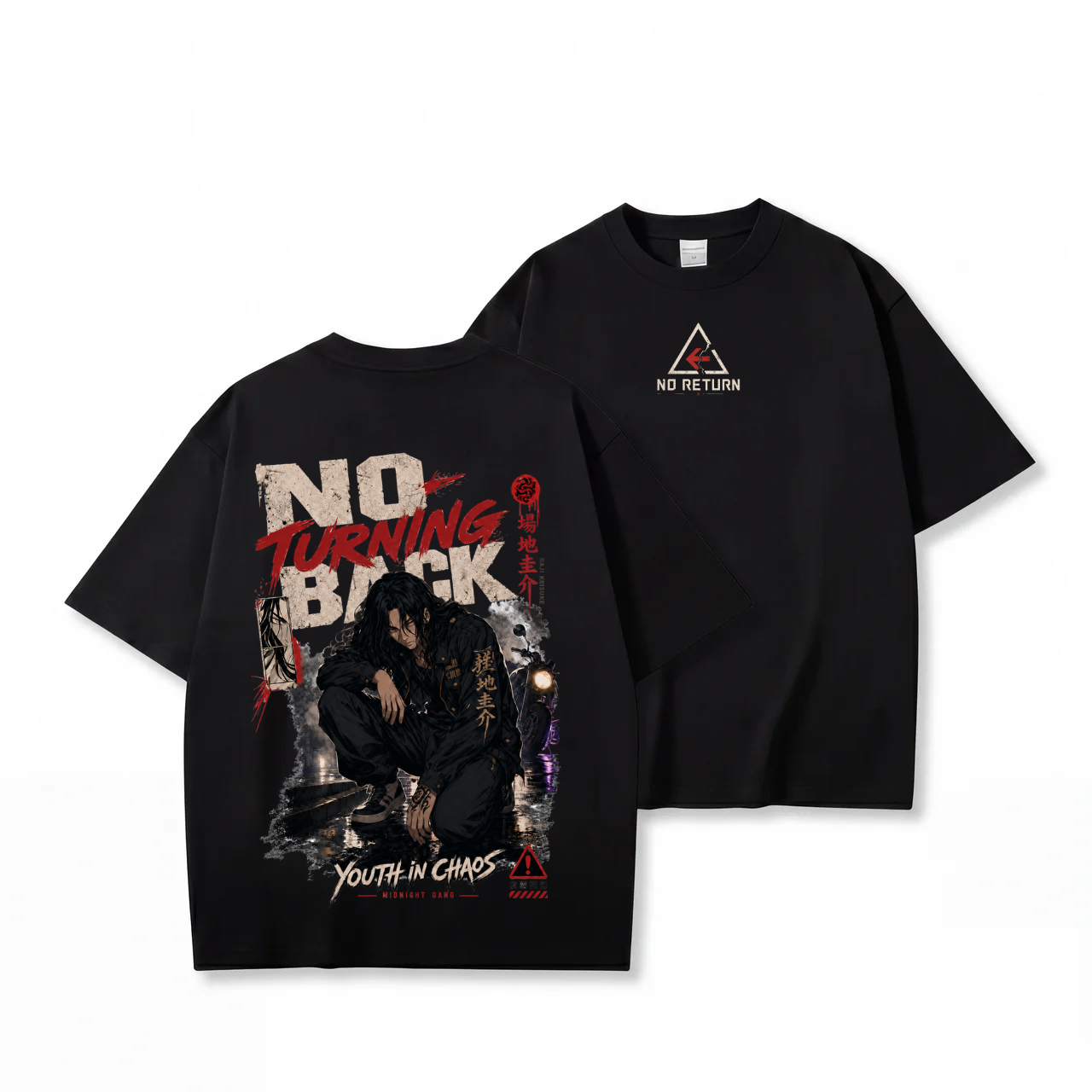 Anime T-Shirt 100% Cotton Tokyo Revengers Baji Keisuke