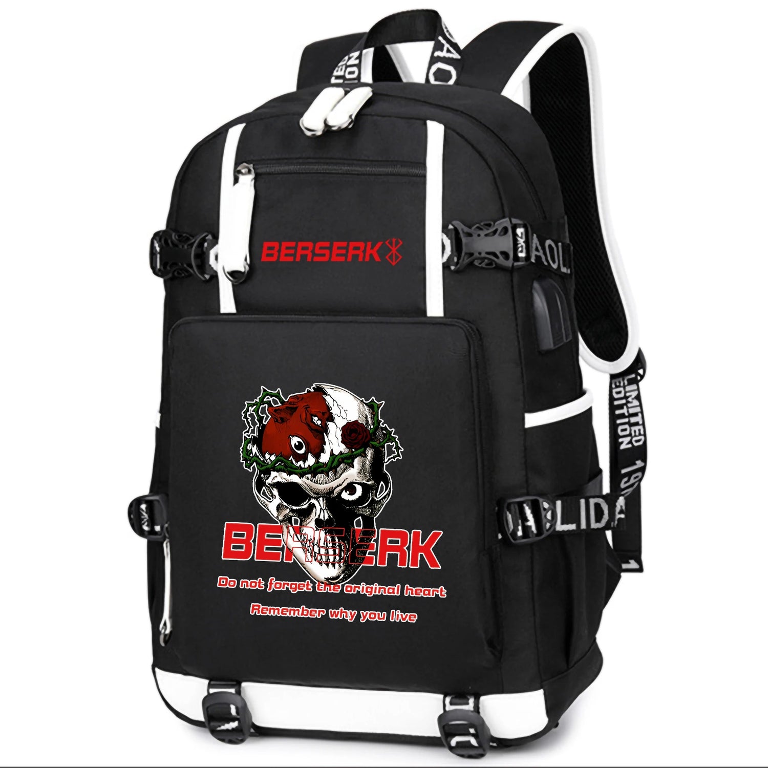 Anime Berserk School Backpack