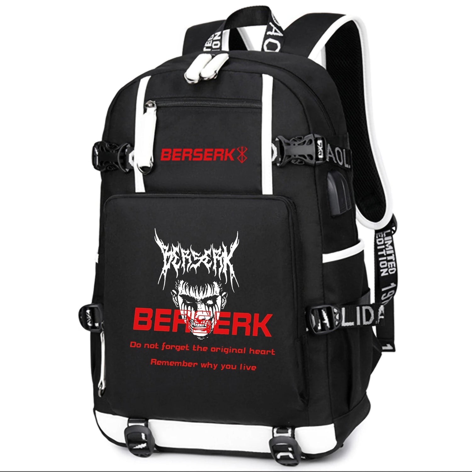 Anime Berserk School Backpack