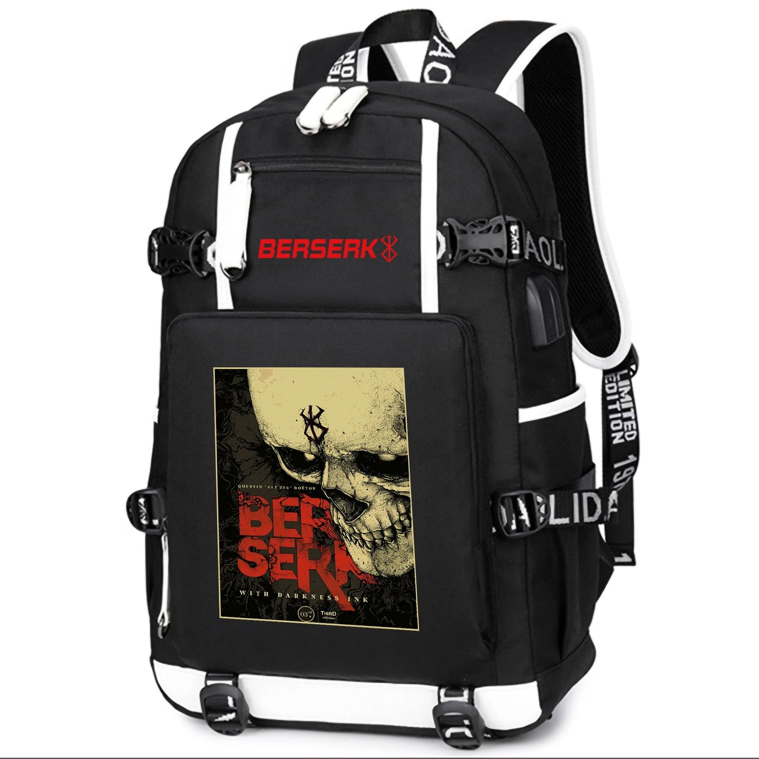 Anime Berserk School Backpack