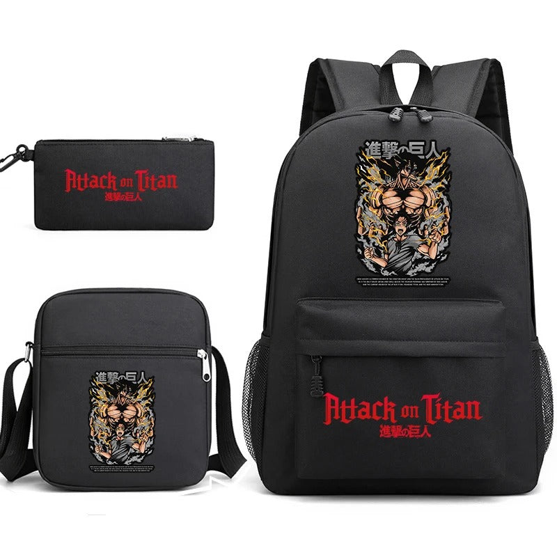Anime Attack on Titan School Backpack