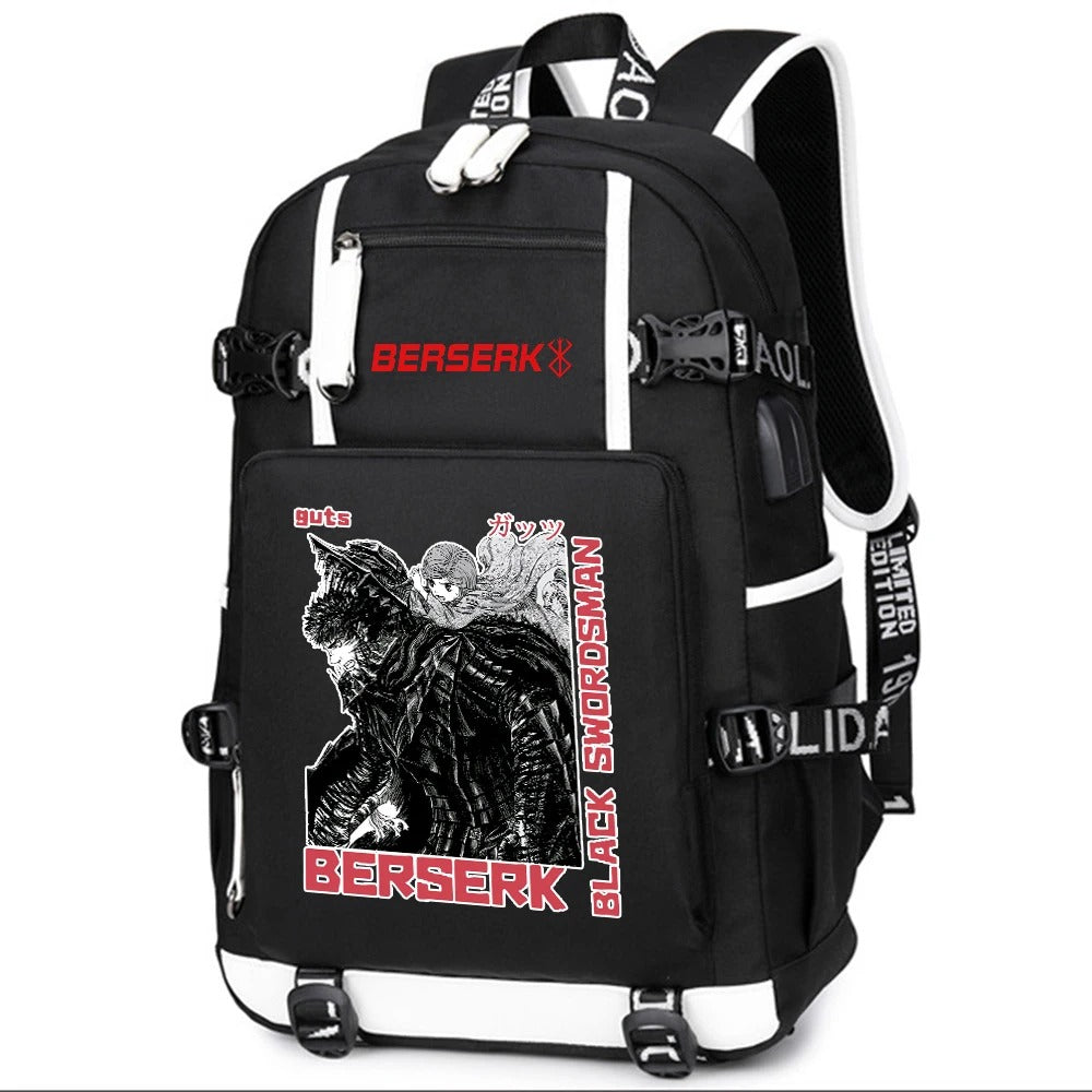 Anime Berserk School Backpack