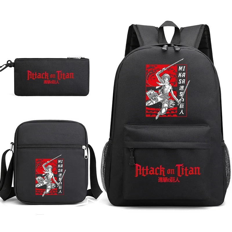 Anime Attack on Titan School Backpack