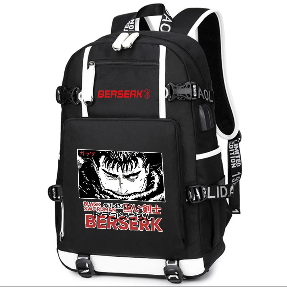 Anime Berserk School Backpack