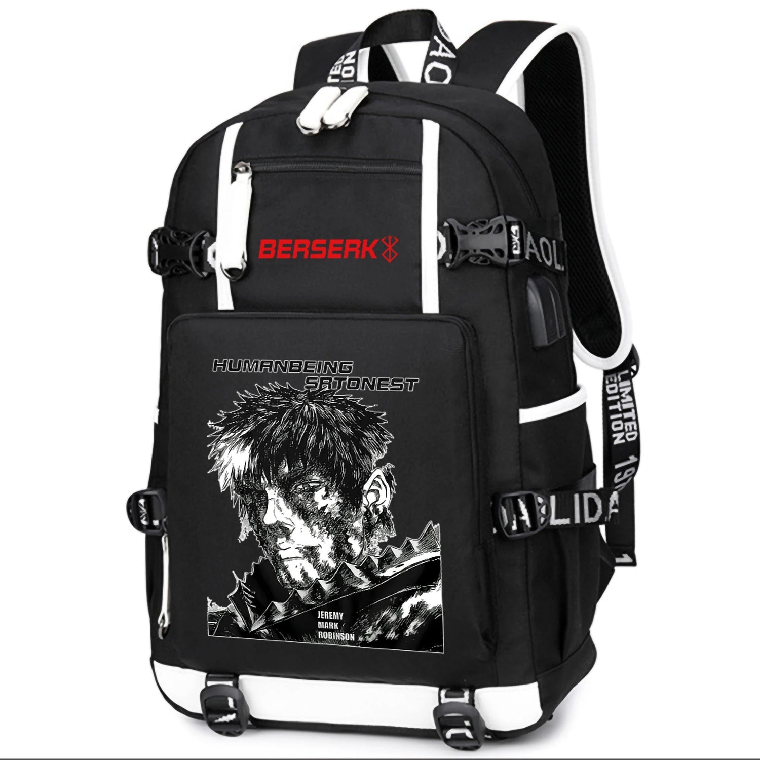 Anime Berserk School Backpack
