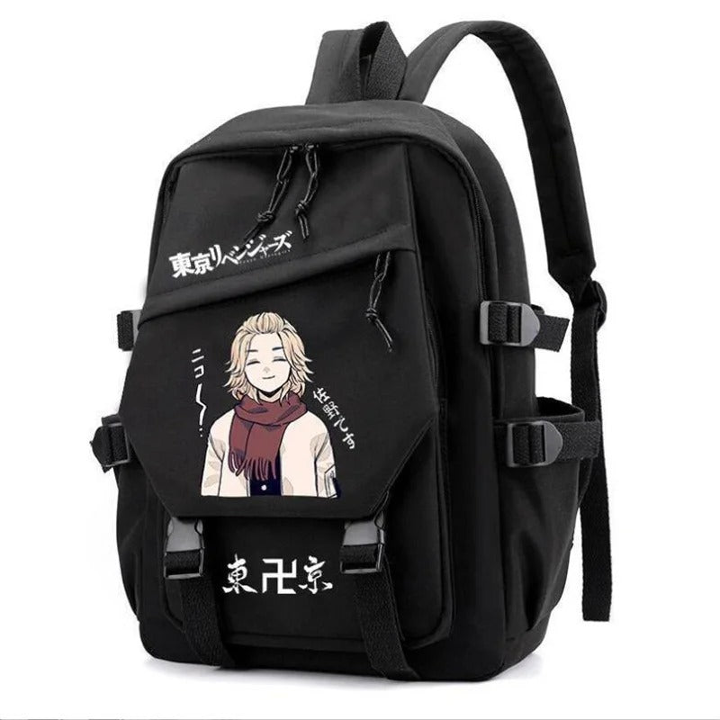 Anime Tokyo Revengers Manjirō Sano Mikey School Backpack